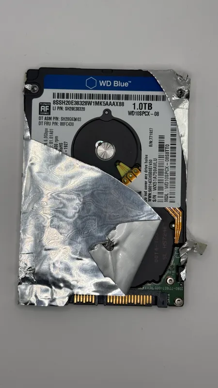 Lot of 5x 2.5-Inch SATA Hard Drives (WD, HGST, Toshiba – 1TB, 500GB, 160GB)