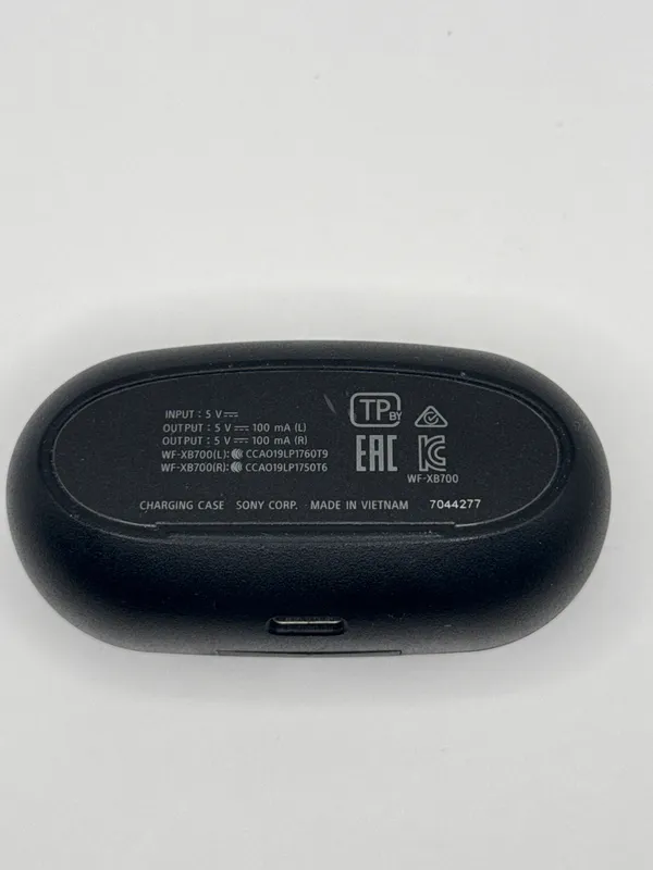 Sony WF-XB700 True Wireless Earbuds with Charging Case - Black — photo 3