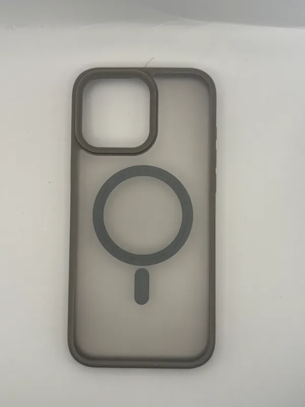 JETech Matte MagSafe Case for iPhone 16 Pro Max - Grey / Frosted Black